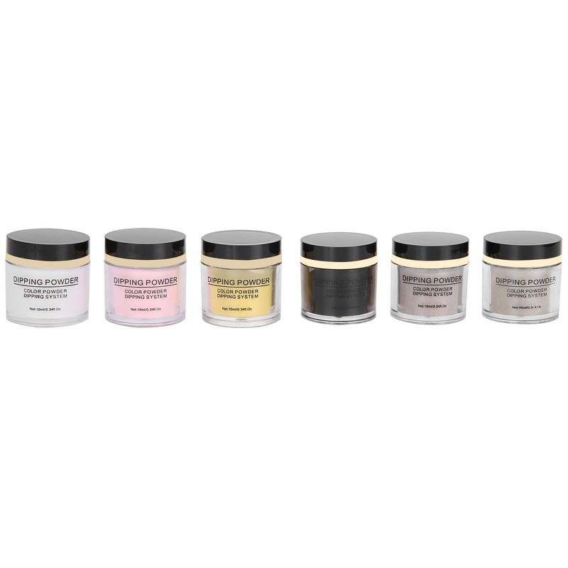 Nail Dipping Powder Set Nail Art Powder Top Base Coat