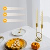 DEYBBY White Beeswax Spiral Candle, 7 inch 2 Pack Twisted