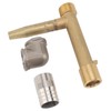 Quick Coupler Valve Key Tool G1 Rust Proof Easy Installation