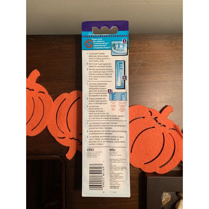 Oral-B READ*ORAL-B Sonic Complete Replacement Toothbrush Brush Heads Vitality S200