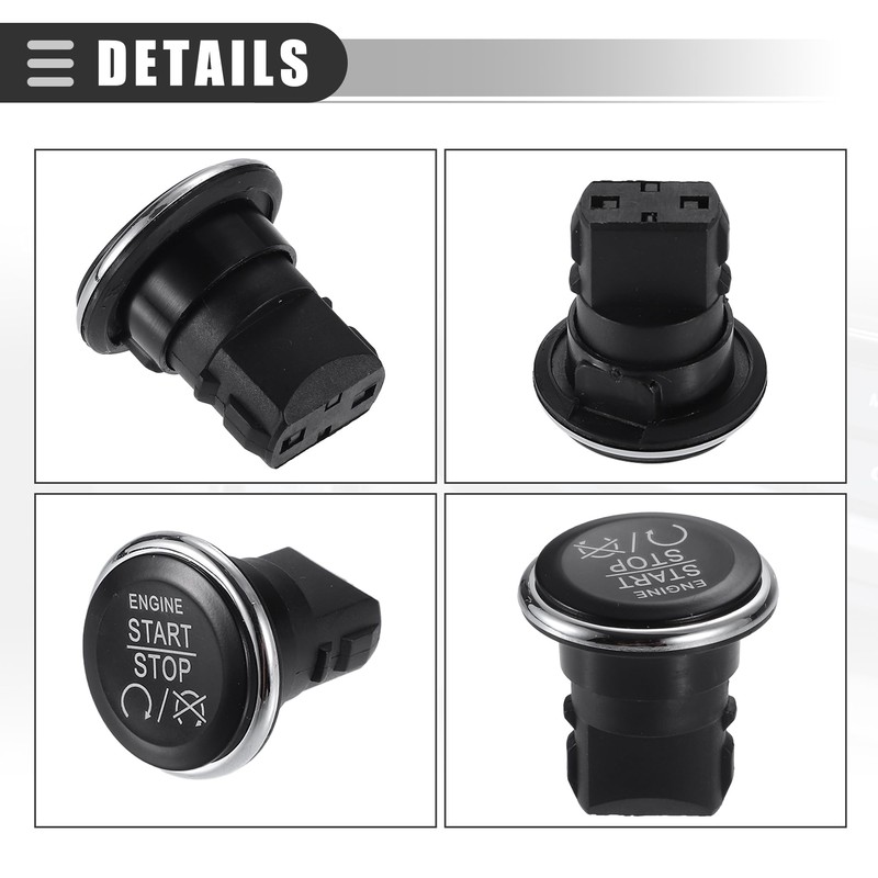 A ABSOPRO Engine Start Stop Switch for Dodg Challenger No.