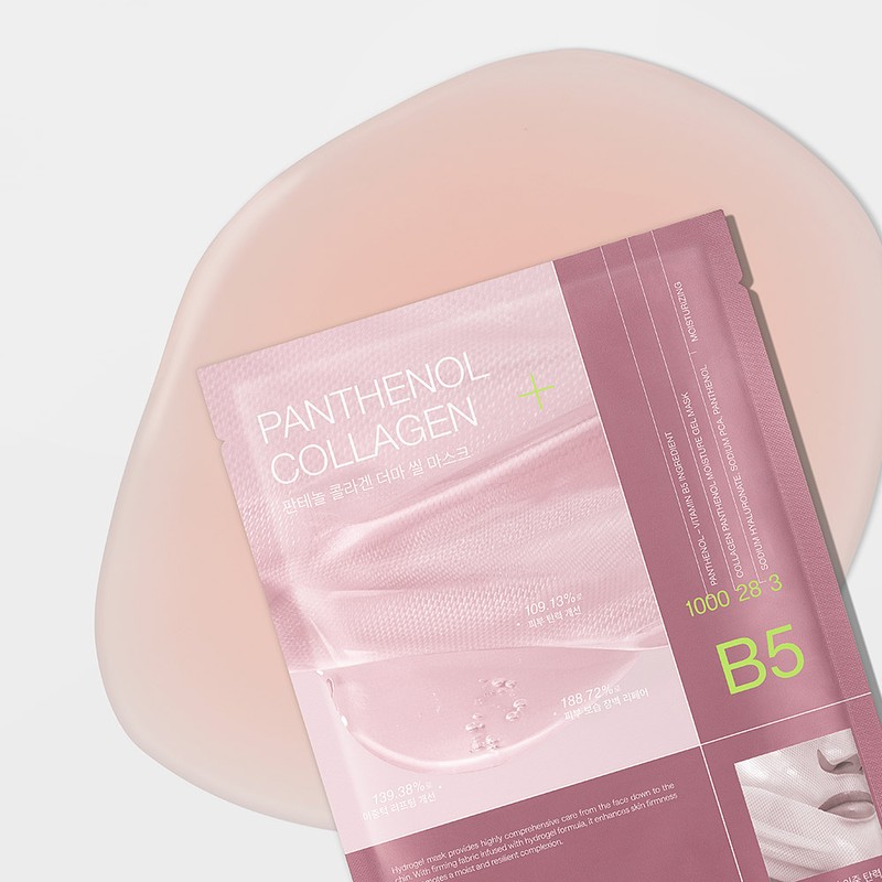 Mediheal Panthenol Collagen Derma Seal Gel Mask Pack 10 sheets