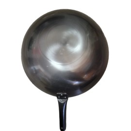 MYLAND  Traditional Carbon Steel 16 inch Round Bottom Wok