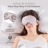 SGMSILK 100% 22 Momme Mulberry Silk Sleep Mask with Adjustable