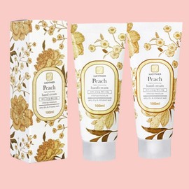 Lucitière (1+1) Lucitière High Moisturizing Hand Cream 100ml x 2 (Peach, Strawberry) Wrinkle Improvement High Moisturizing Hand Cream Strawberry x 2 / (1+1) 루시띠에르 고보습 핸드크림 100ml 2개 ( 피치, 스트로우베리 ) 주름개선 고보습핸드크림스트로우베리2개