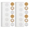 200pcs Small Round Plasters 1 Inch Skin Color Stretch Fabric