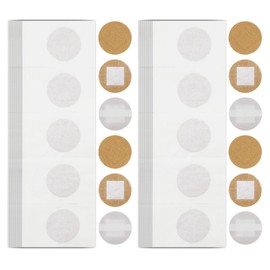 200pcs Small Round Plasters 1 Inch Skin Color Stretch Fabric Spot Plasters for Small Wound,Care First Aids