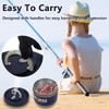 VKVXCLON Fishing Bait Container, Insulated Stainless Steel, Live Bait Storage,