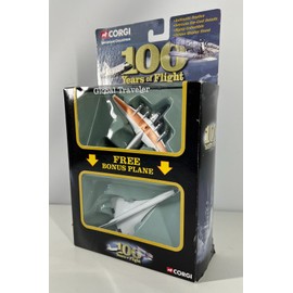CORGI Showcase Collection 100 Years of Flight Global Traveler Clipper/ Concorde