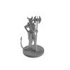 Tiefling Female Death Cleric 2 Tabletop DND Gaming Miniature