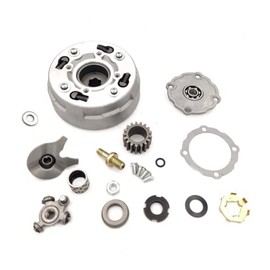 hongyu 17 Teeth Clutch Assembly Fit Semi Auto 50cc 70cc 90cc 110cc 125cc Dirt Bike Engine kazuma taotao sunl