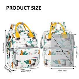 LEcylankEr Changing Backpack Large Capacity Changing Bag Backpack Oxford Fabric Baby Bag with Insulated Bag Baby Travel Bag for On the Go, Green, L