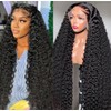 Nervoss 22Inch 13X6 Lace Front Wigs Human Hair 200% Density