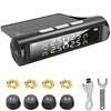Tyre Pressure Monitoring System, Solar Wireless TPMS + 4 External