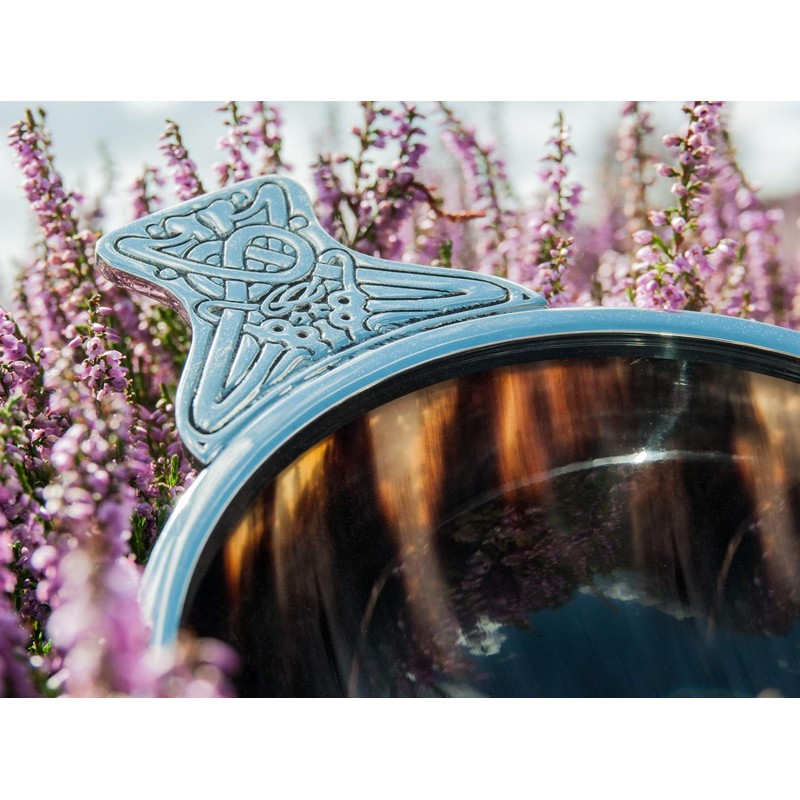 Wentworth Pewter - Horn and Pewter Quaich Whisky Tasting Bowl