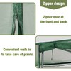 BPS 8x4x6FT Crop Cage with Zipper Door - Plant Protection