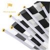 Sosoport Pack of 25 Rod Flags Racing Car Flags Racer
