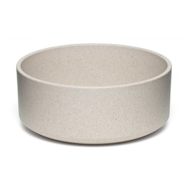 Loving Pets - Dolce Bamboo - Dog Food Water Dish (Medium, Oat-Beige)
