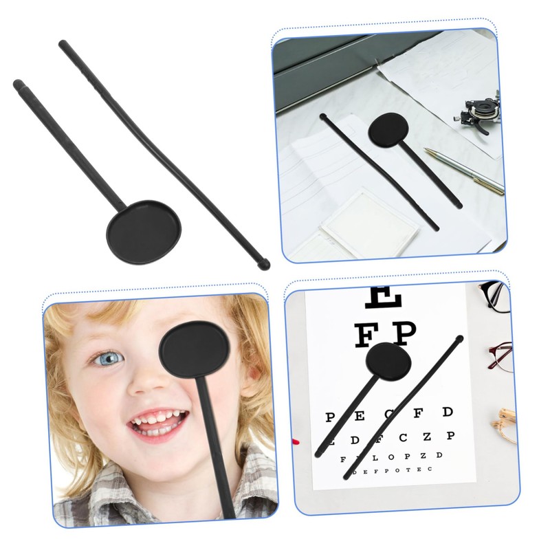 Gatuida Handheld Eye Occluder Set Lightweight Testing Pointers with Skid