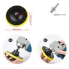 Sanding Pad, Φ4.9 inches (125 mm) Pneumatic Grinder, Hook and