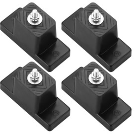 FLKQC 4Pack Rubber Vibration Isolator Mounting Bracket, Air Conditioner Mounting Bracket for Outdoor Mini Split Air Conditioner Condenser