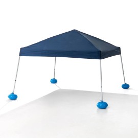 Sunjoy Floating Pool Canopy Pop Up Gazebo Canopy, Steel-Aluminum Frame Floating Tent