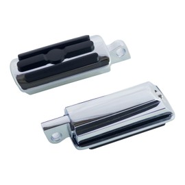 AIRCMT M10 Footpeg Highway Pegs Passenger Foot Peg Male-Mount Footrest Pedal Fits For Harley Davidson Softail Dyna Sportster 883 Touring Street Glide Road King Road Electra Glide – Chrome