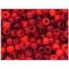 BeadTin Red Ombre Opaque Mix 9mm Barrel Plastic Pony Beads