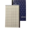 Side Spiral Bound Magnolia Flowers Checkbook/Transaction Register