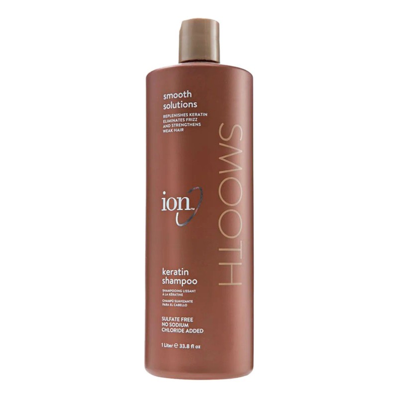 Ion Shampoo Alasiador Suavizante Con Queratinapara Cabello 1