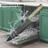 16-Piece Kitchen Knife Block Set with Cutting Board - German