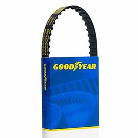 Goodyear 255L050 Trapezoidal Timing Belt: L Profile, 25.5 in Pitch Length, 0.5 in Width, 68 Teeth, 0.375 in Pitch