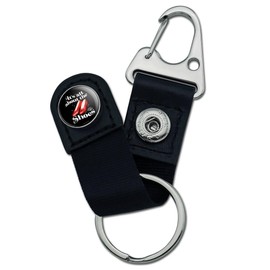 GRAPHICS & MORE The Wizard of Oz All About the Shoes Keychain with Leather Fabric Belt Clip-On Carabiner