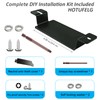 2026 Upgrade Anti-Theft Steel Neutral Cover Plate,Improved Adjustable Mount Hole,Fit