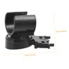 COHEALI Head Light Hard Hat Clip Flashlight Holder for Safety