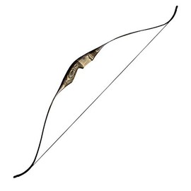 SAS Gravity 60" One-Piece Hunting Recurve Bow Wooden Traditional (30lbs., Right)