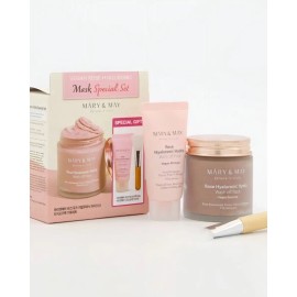 Mary May Vegan Rose Hyaluronic Mask Special Set 2pcs Tipo Piel Todo