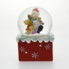 Leonardo Collection Snowman with Reindeer Snow Globe Waterball