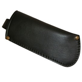 U-Style Folding Saw Case, Leather Case for Folding Saw, Saw Case, Black