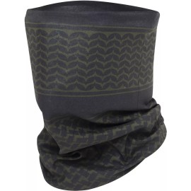 Rothco Multi-Use Neck Gaiter Tactical Wrap with Shemagh Print Balaclava Cycling Running - Olive Drab