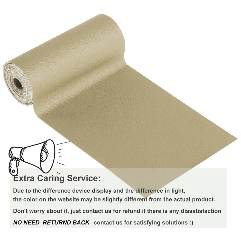 YAFLC Leather Repair Patch for Furniture, 4" x 63" Self
