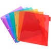Separadores de Carpeta de Plástico con Pestañas, Carpeta de 3