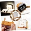 BIUDECO Kawaii Toast Night Lamp Cartoon Night Light for Brightness