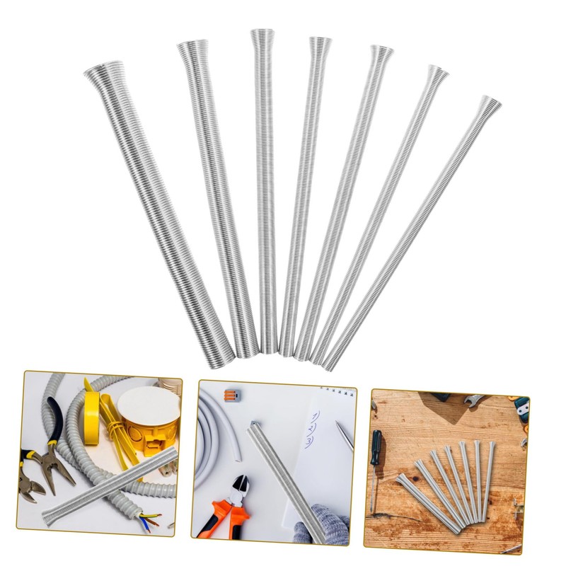 TEHAUX 7pcs Tube Bender Set Versatile Metal Tubing Hand Tools