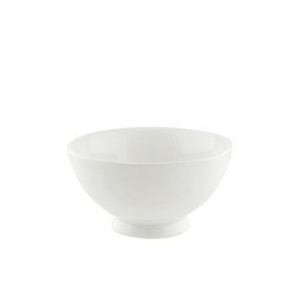 10 Strawberry Street Whittier 4.75"/9 Oz Footed Rice Bowl, Set of 6, White
