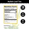 Mullein Tea - Organic Herbs - 18 Bleach Free Tea