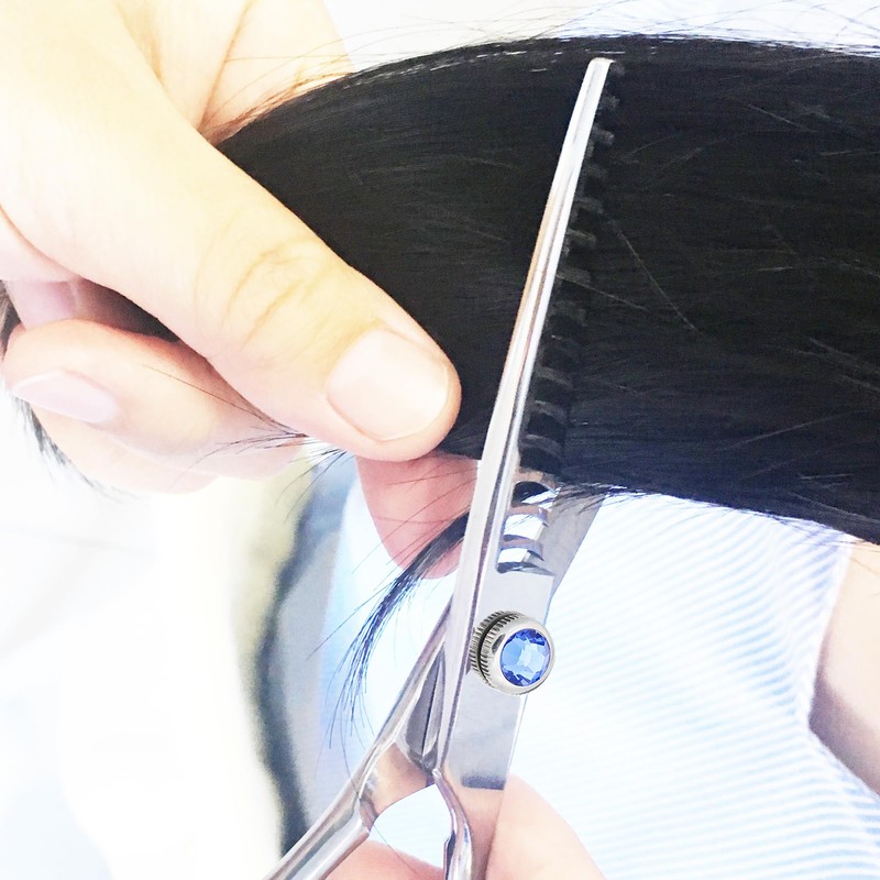 MISSUM 6.5" Professional Texturizing Scissors Hair Thinning Shears Cutting Teeth