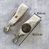 ASIAN ZACCA sbb0025 Key Chain, Belt Loop, Genuine Leather, Wallet