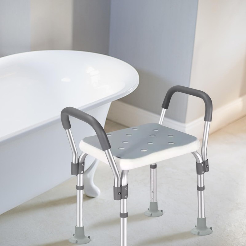 Shower Chair Replacement Feet 4 Pack 1-1/8" I.D Firm and