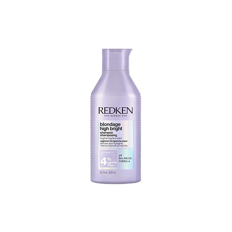 REDKEN Lightening Shampoo, For Blonde Hair, With Vitamin C, Blondage